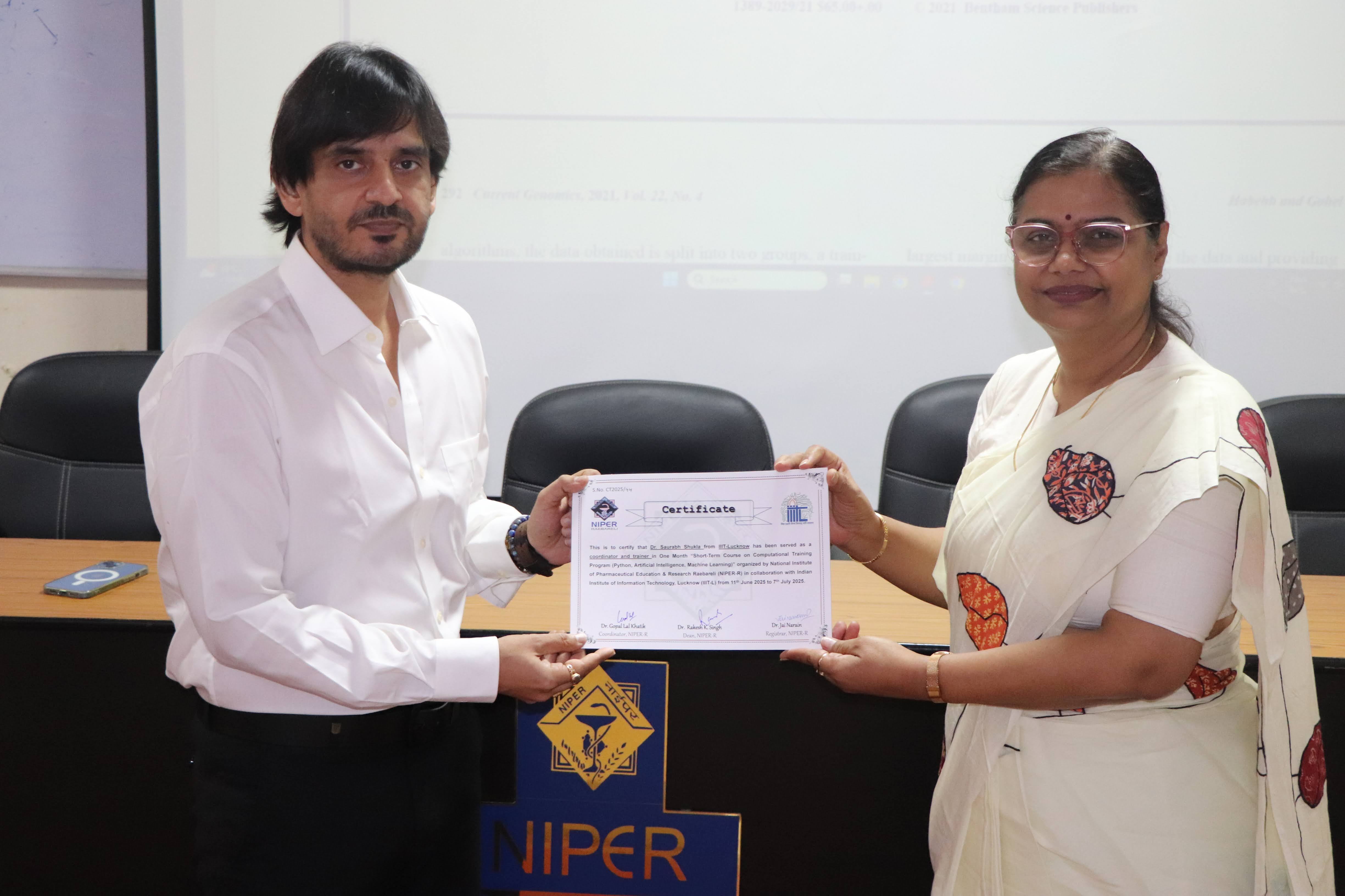 One-Month Short-Term Course on “Computational Training Program (Python, Artificial Intelligence, Machine Learning, Data Mining, Big Data Analytics)”- July 7, 2025