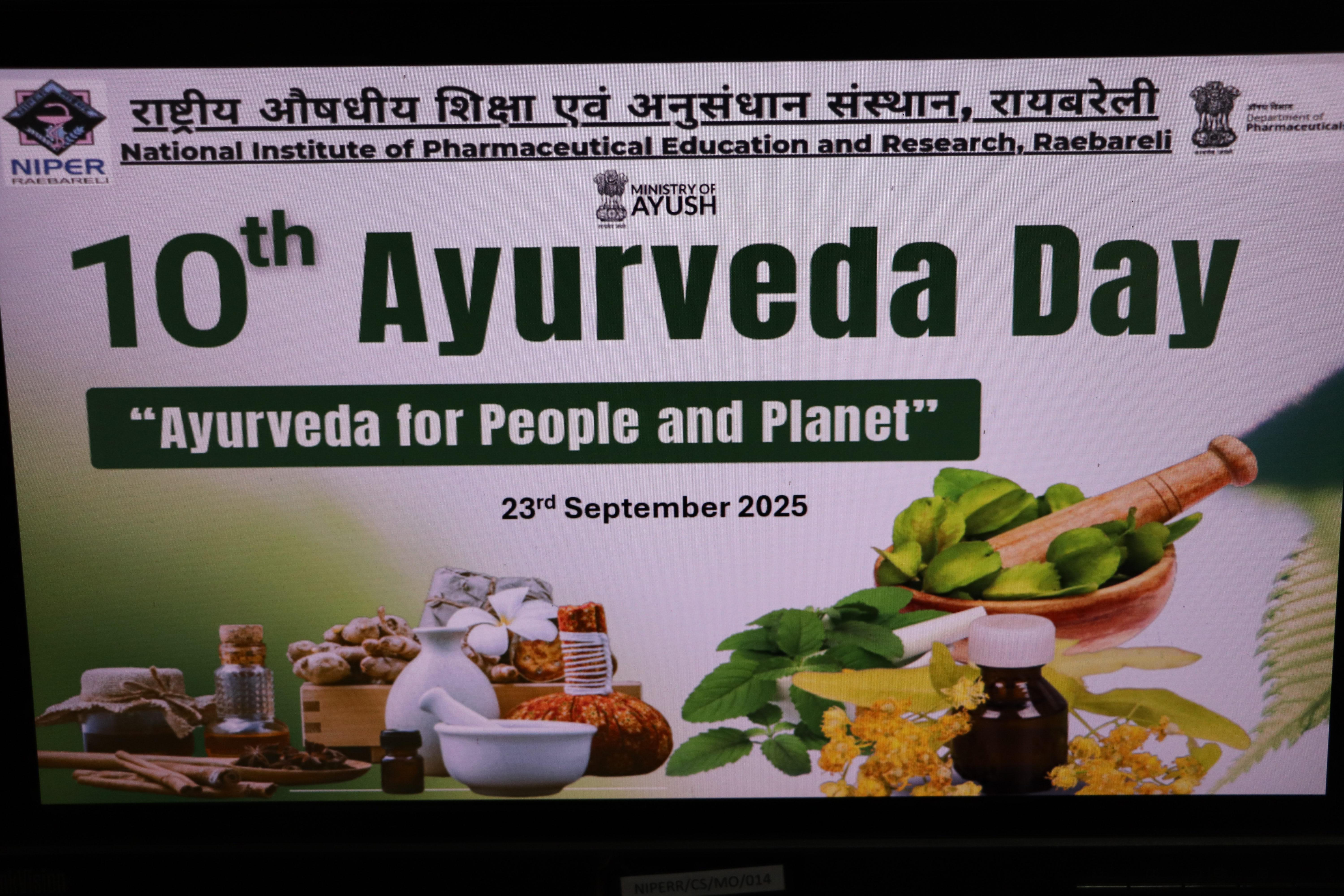 Ayurveda Day - 23 Sept, 2025